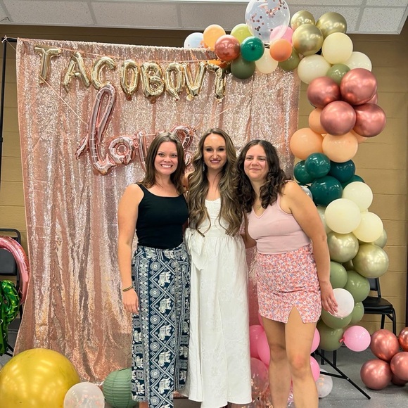 V. Chapman White Ruffle Sleeve Dress - Picture 2 of 7